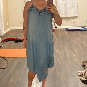 Denim dress